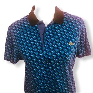 Classic 🐊 Lacoste Polo Shirt Preppy Navy & Green